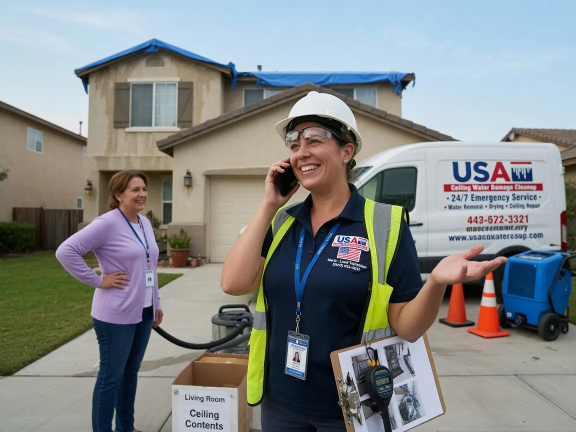 Ceiling Water Damage Restoration Round Lake Beach, IL FAQs